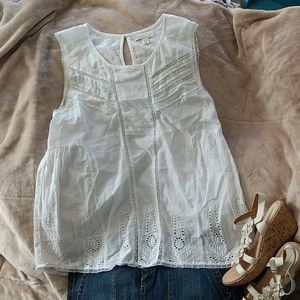 Billabong Designers Closet eyelet lace blouse